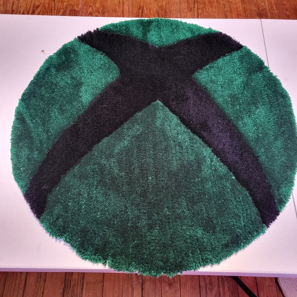 Custom Handmade xbox rug